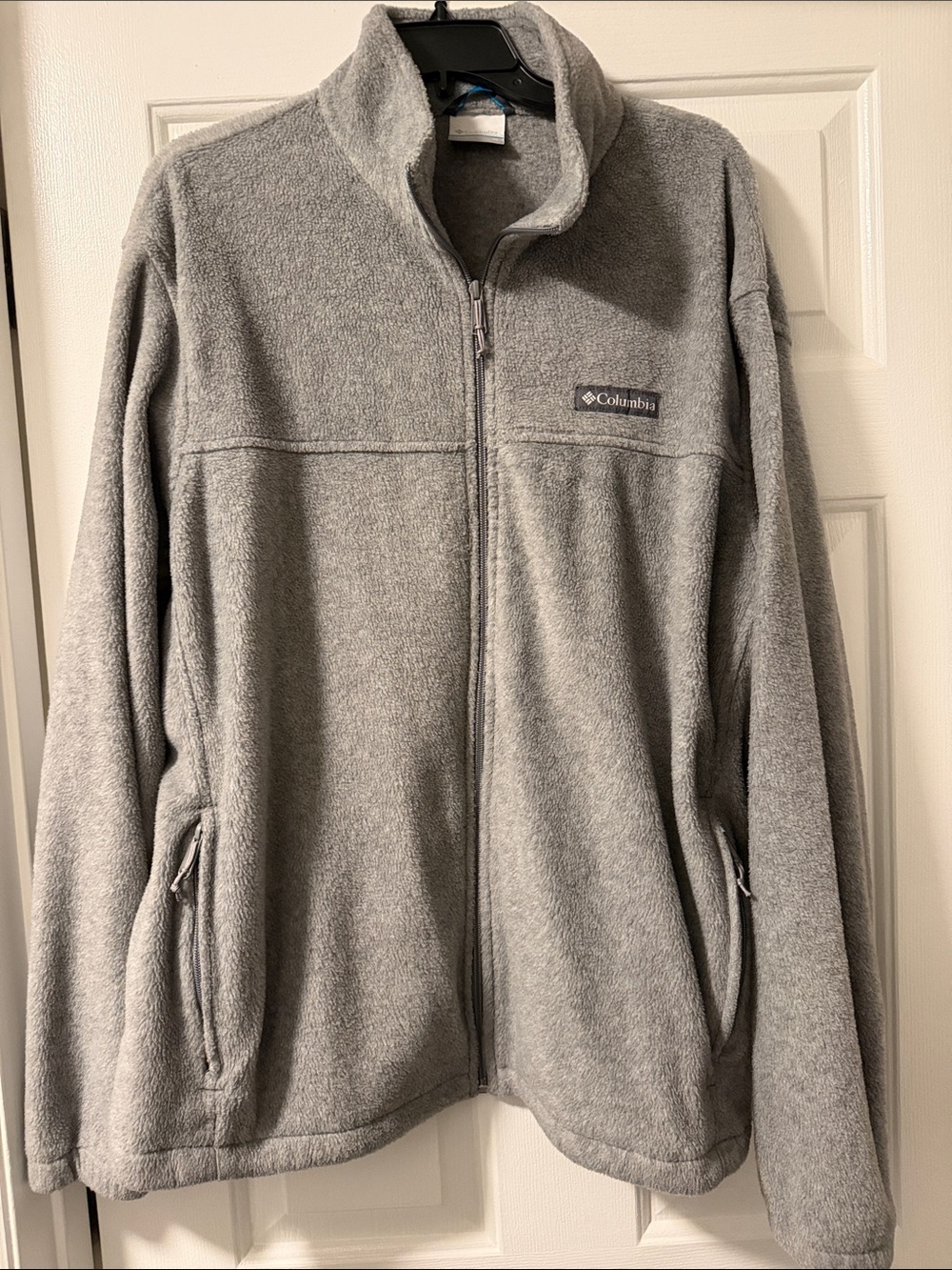 Columbia Men's Gray Full-Zip Fleece Jacket
